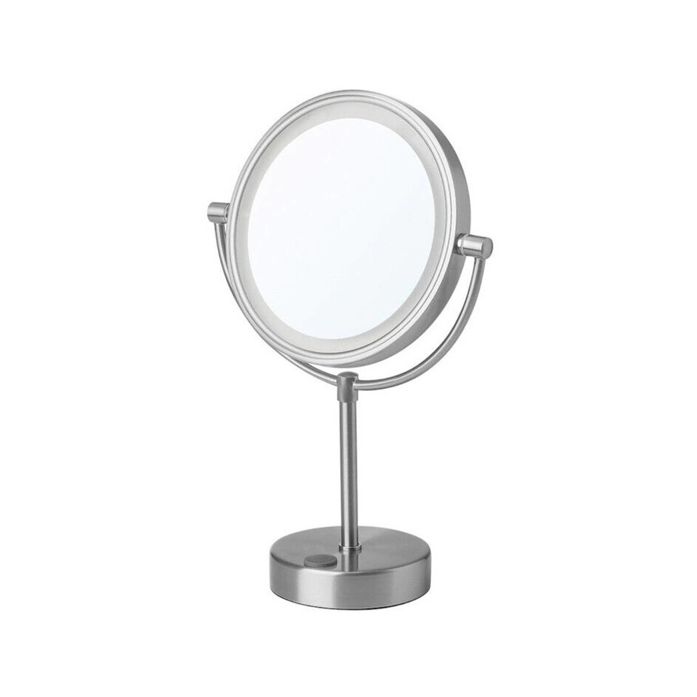 IKEA KAITUM Mirror with Built-in Light, Battery Operated, 7 ⅞”‎ (505.193.06) NEW